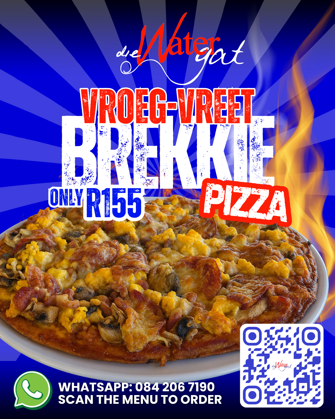 Vroeg-Vreet Brekkie Pizza